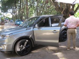 CUERNA CAR VALET trabajando