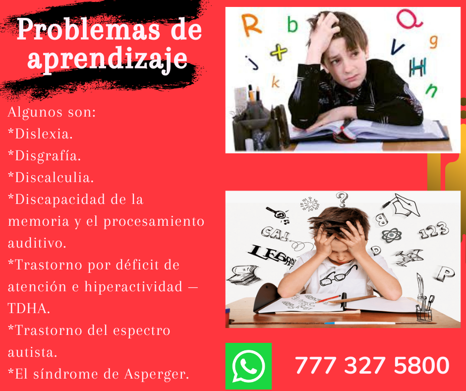tu hijo tiene Problemas de aprendizaje