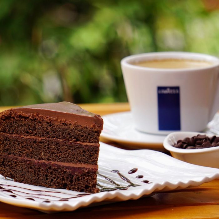 Cafe Alondra pastel de chocolate