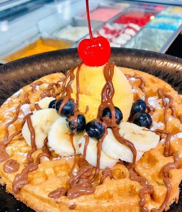 helados capricho delicioso cuerna